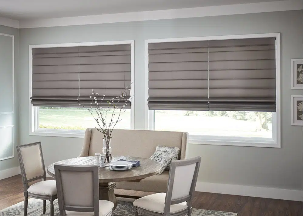 blinds roman shades