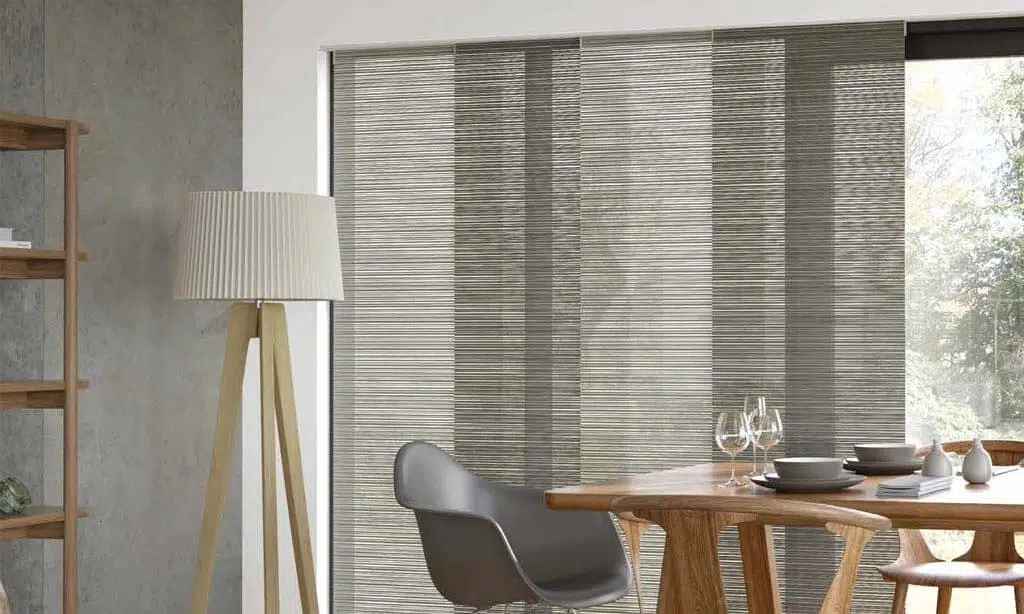 panel track blinds for windows