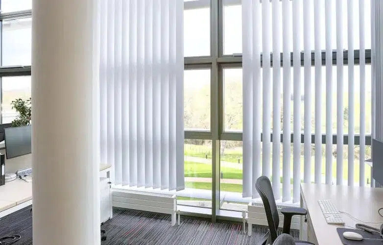 vertical shades for windows