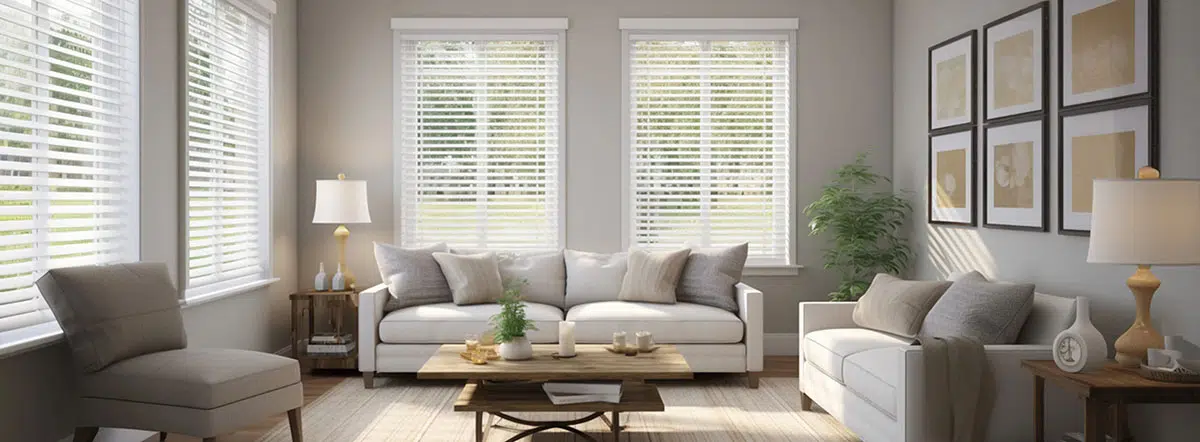 wood and faux wood blinds