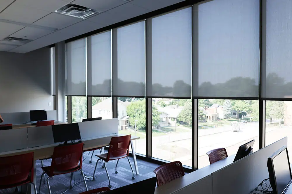 commercial rollershades - blindall