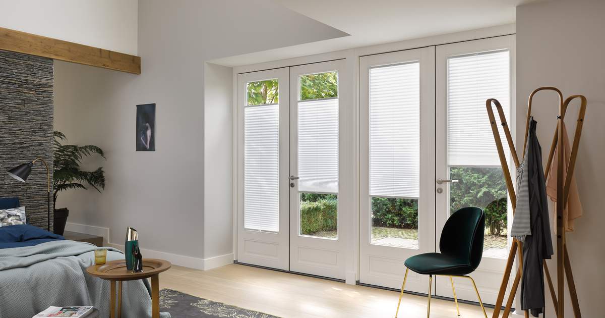 french door blinds