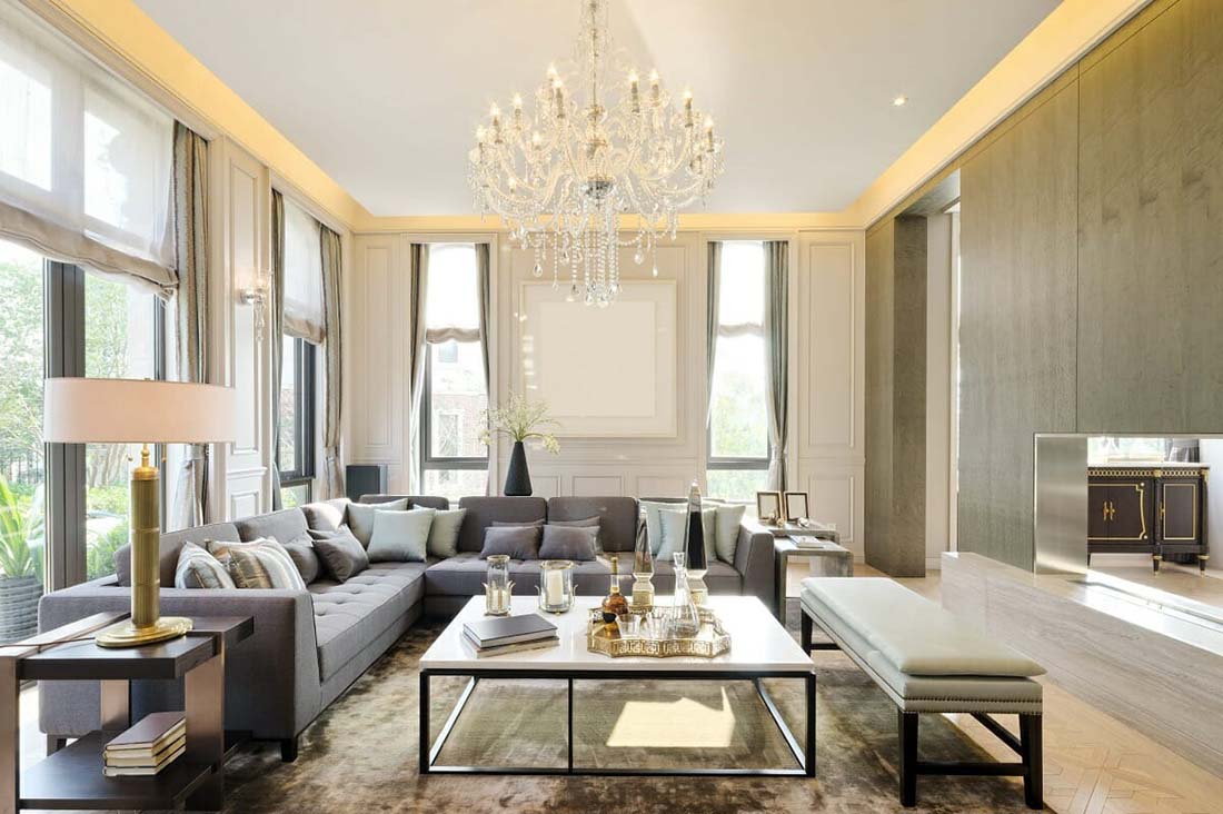 View of 7 Perfect Window Treatment Ideas for High Ceilings - Blindall